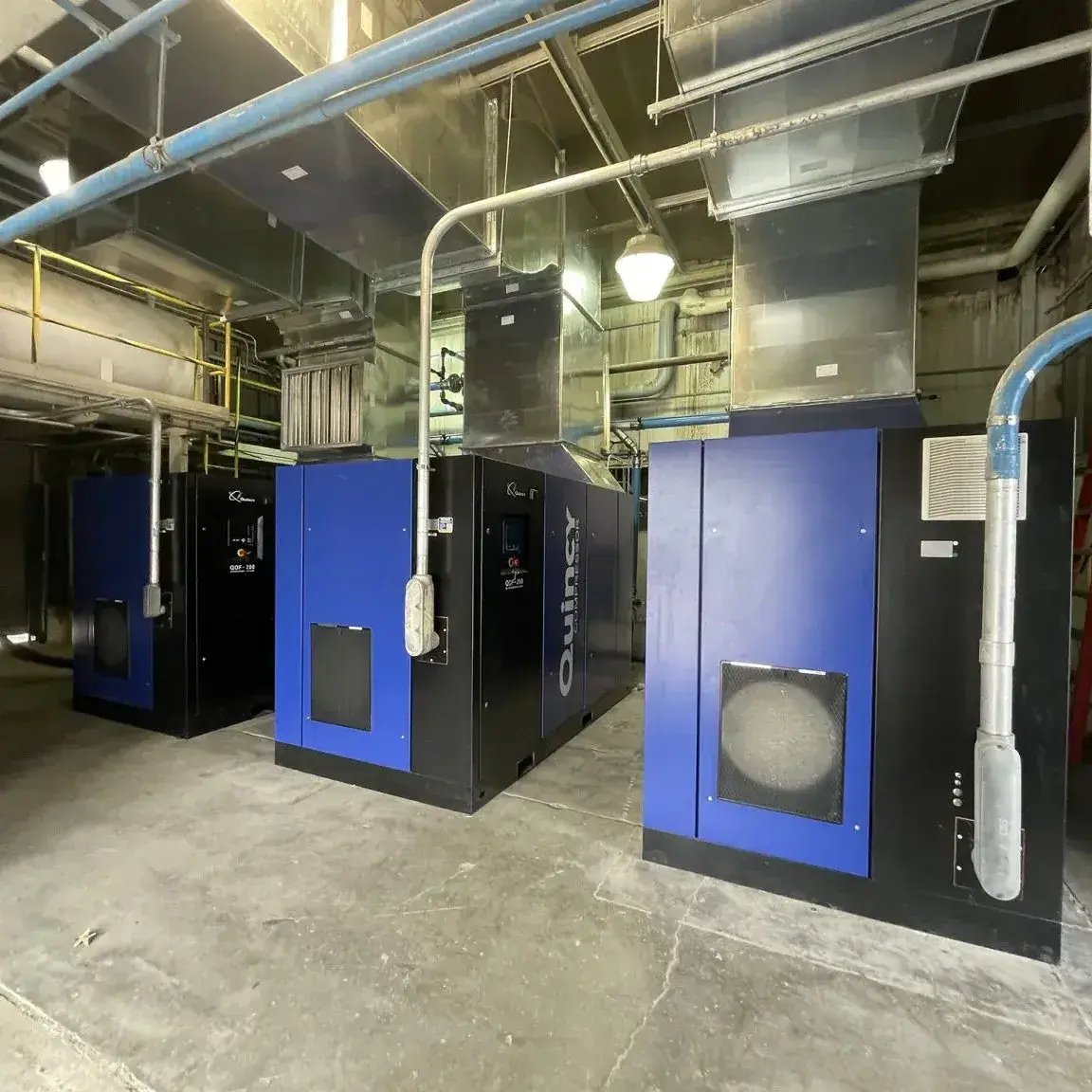 Quincy-Rotary-Screw-Air-Compressor-System-2